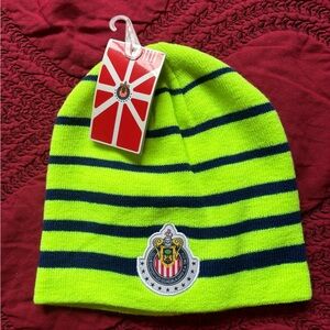 CHIVAS DE GUADALAJARA OFFICIALL , BEANIE , 100% ACRLYC